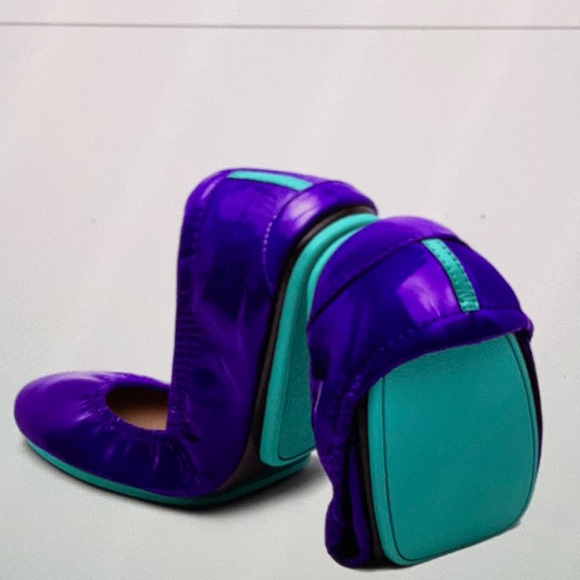 💜TIEKS PURPLE DIAMOND BALLET FLATS  💜NWT 💜 - Picture 9 of 16